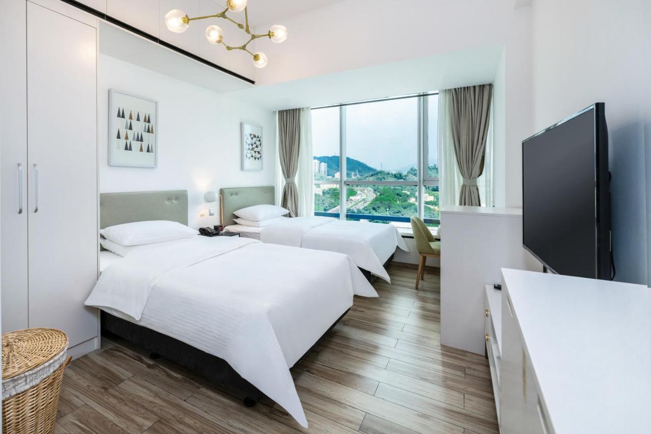 Golden Central Hotel Serviced Residence-Xin Hao E Du Shenzhen Exterior foto